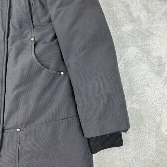 Moose Knuckles Black Down with Fur Jacket Women's Size S - Picture 12 of 16